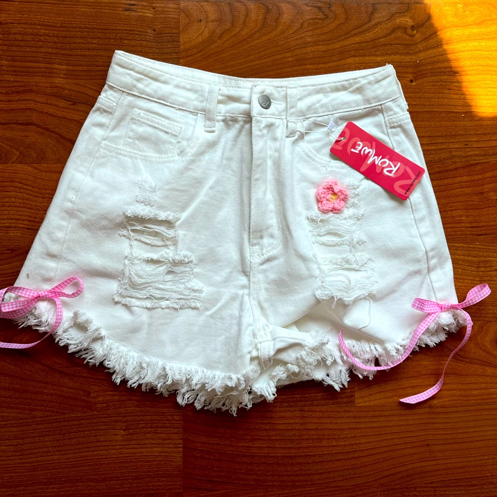 ROMWE High Waisted Shorts
